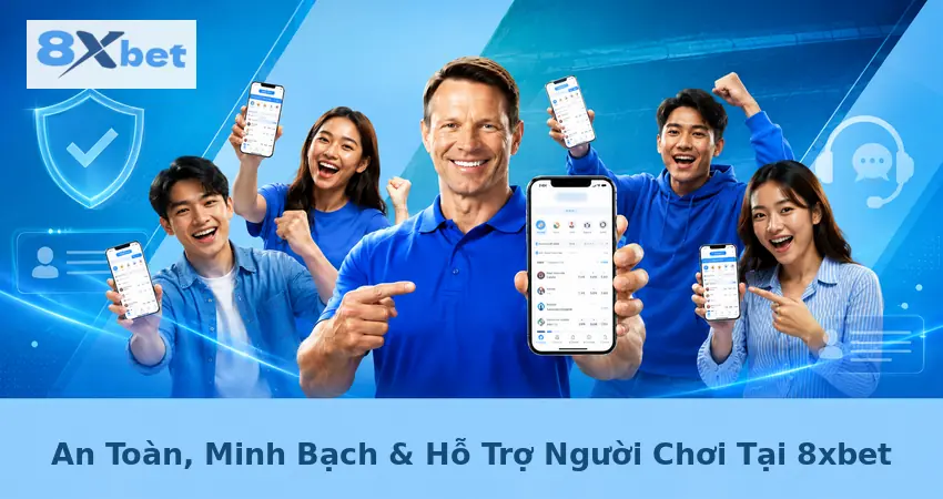 An Toàn, Minh Bạch & Hỗ Trợ Người Chơi Tại 8xbet